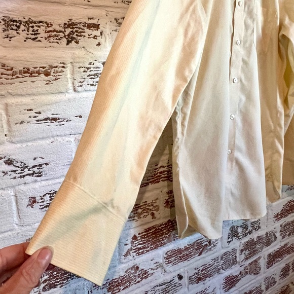 J Crew Thompson Wrinkle Free 80’s 2-Ply Button Down Shirt Mini Gingham Size M - Picture 4 of 12